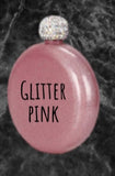 Rhinestones Glittered Flask