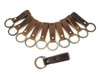 Genuine leather keychains