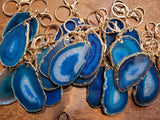 Agate Keychains