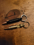 Bullet bottle opener keychain