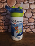 12 oz flip lid sippy cup Stainless Steel/Sublimation