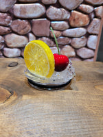 Ice, lemon, cherry decor diy