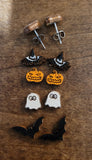 Halloween stud earrings