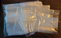 Reclosable clear polybags-lot of 100