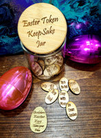 Easter Token Keepsake Jar SVG