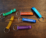 Anodized Aluminum Bottle Openers-set of 9