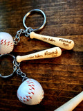 Baseball/Softball Bat keychains