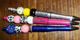 Laser safe beadable pen