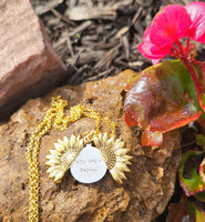 Sunflower Necklaces- Blanks and Ready to sell- See description!