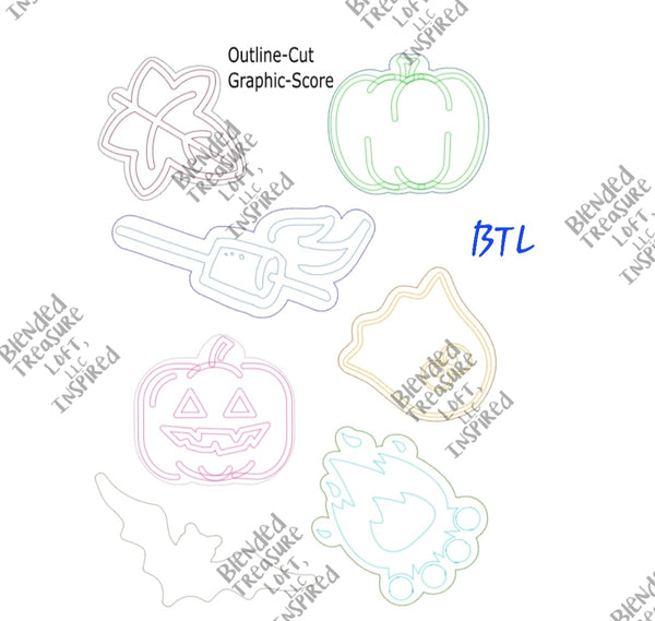 Halloween Paint Bundle SVG