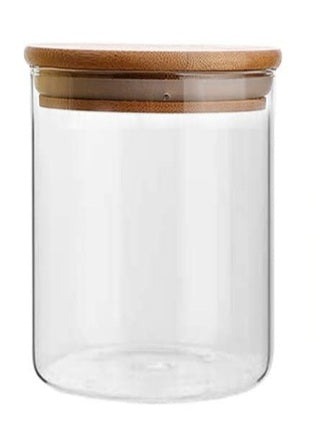 Glass Jars with Bamboo Lid – Blended Treasure Loft, LLC Supplies